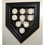 Caseworks Colorado Rockies 9 Ball Home Plate Display