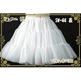 フリルいっぱいパニエ　44cm丈
