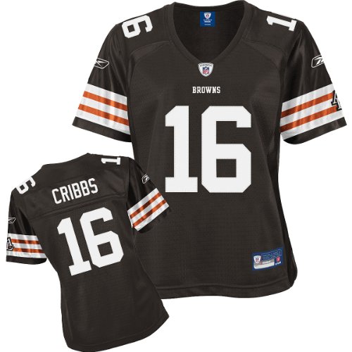Reebok Cleveland Browns Joshua Cribbs Women's Premier Jersey Medium