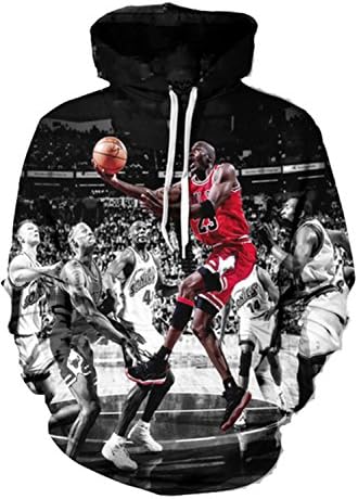 Michael Jordan Hoodie 3D Print Jordan 23 T Shirt Creative Graffiti Sweatshirt Costume