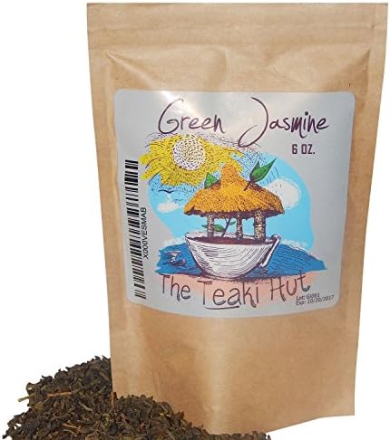 Organic Jasmine Green Tea: A Bright, Crisp, Flavorful Loose Leaf Green Tea From A 3-Time Award Winning Line of Green Tea (6 oz)