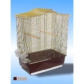 RIALTO BRASS BIRD CAGE - COCKATIELS BUDGIES CANARIES