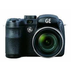 GE General Electric X5 Digitalkamera (14 Megapixel, 15-fach opt. Zoom, 6,9 cm Display (2,7-Zoll), 28-mm Weitwinkel, Opt. Bildstabilisator) schwarz