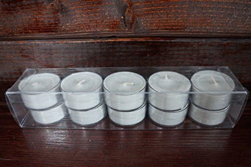 Midnight Jasmine Tealights, Soy &amp; Botanical Oil Candles