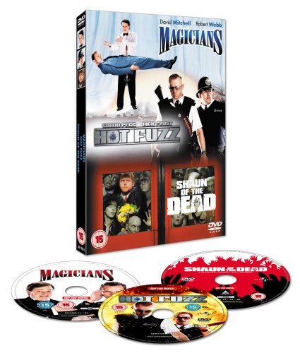 CD-Charts  DVD : Shaun Of The Dead/Hot Fuzz/Magicians
