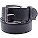 Wolverine Men's Smooth Belt With Gunmetal Roller Buckle