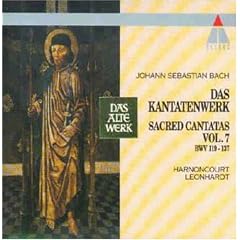 Bach: Sacred Cantatas, Vol 7 (BWV 119-137) /Harnoncourt