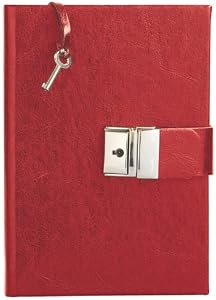 My Secret Diary / Journal 2011 Edition Artisinal Italian Craftsmanship, Red, 5x7"