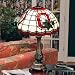 Ohio State Buckeyes Desk Lamp - Tiffany Style NCAA College Athletics Fan Shop Sports Team Merchandise