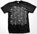 Lost Souls T-Shirt, Skulls Liquid Blue Dark Fantasy Oversized Designs