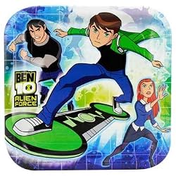 Ben 10 Lunch Plates