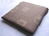 SEAT PAD SUPERIOR QUALITY SOLID FOAM INNER,WASHABLE,HEAVY COTTON SIZE 16X15