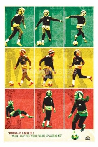 Cover image : レゲエ『BOB MARLEY/ボブ・マーリー《サッカー》《PPM013》』ポスター