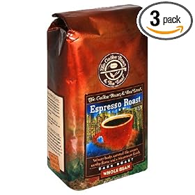 The Coffee Bean & Tea Leaf, Ground Coffee, Colombia, 12-Ounce Bags (Pack of 2)