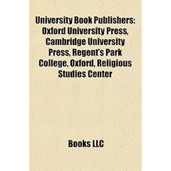 University Book Publishers: Oxford University Press