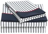 Tommy Hilfiger Andover 250-Thread-Count Cotton Full Fitted Sheet