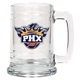 Phoenix Suns - NBA 15oz Glass Tankard (Primary Logo)