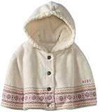Roxy Kids Baby-girls Infant Bear Hugs Reversible Poncho