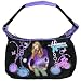 Hannah Montana Printed Black / Purple Handbag