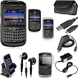 Accessory Bundle (10in1) for RIM BlackBerry Tour 9630 / Blackberry Bold 965 ....