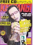 KERRANG MAGAZINE BACK ISSUE #649 MARILYN MANSON - FEAR FACTORY - AEROSMITH - JON BON JOVI - SLASH
