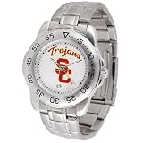 Usc Trojans NCAA Sport Mens Watch (Metal Band)