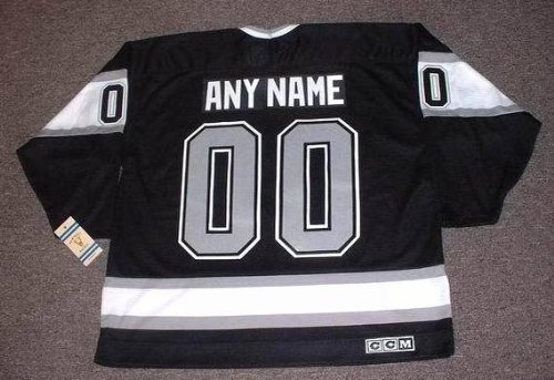 Buy LOS ANGELES KINGS 1990's CCM Vintage Throwback Away NHL Hockey Jersey Customized with Any Name...