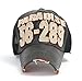 ililily Distressed Vintage Mesh Baseball Cap Snapback Trucker Hat