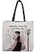 African American Expressions - Show Up Woven Tote Bag (Cotton Blend, 17