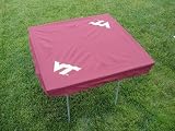 Virginia Tech Hokies New Card Table Cover Tablecloth