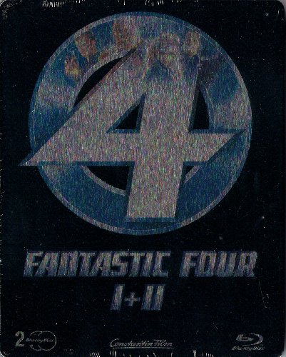  Fantastic Four 1 + 2 Blu-ray SteelBook [REGION FREE][GERMAN IMPORT]