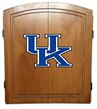 Kentucky Wildcats UK Dartboard Dart Board & Case