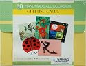 30 Handmade All Occasion Greeting Cards with Decorative Reusable Organizer Box