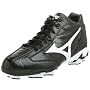 Mizuno Men's 9 Spike Franchise Mid G4 Baseball Cleat