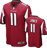 Julio Jones Jersey: Home Red Game Replica #11 Nike Atlanta Falcons Jersey