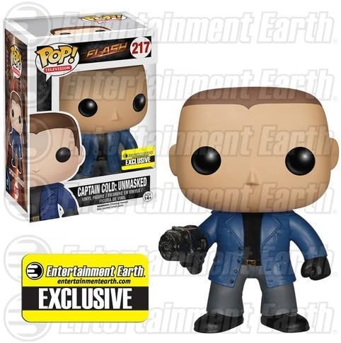 Funko POP TV The Flash Captain Cold Unmasked EE Exclusive
