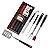 Grillaholics BBQ Grill Tools Set - 4-Piece - Lifetime Guarantee - Heavy Duty Stainless-Steel Utensils - Premium Grilling Accessories for Barbecue - Spatula, Tongs, Fork, and Basting Brush