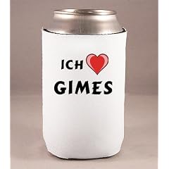 Individuale Getr�nkedosendecker - Dosendecker mit Ich Liebe Gimes