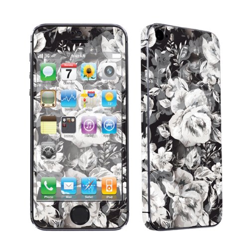 Apple iPhone 5S Full Body Vinyl Decal Protection Sticker Skin By SkinGuardz - Rose Party