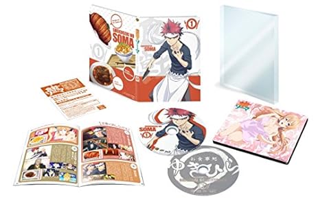 【Amazon.co.jp限定】「食戟のソーマ」第1巻＜初回生産限定版＞ (オリジナルクリアブックマーカー付き) [Blu-ray]