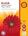 Kodak Ultimate Paper for Inkjet or Laser Printers, 24 lb. Weight, SFI Certified, Uncoated, 500 Sheets, 1 Ream, 83200