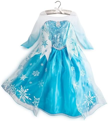BJBJ Girls' Princess Elsa Fancy Dress Costume Size 5