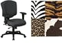 Office Star 41573 Palomino Animal Print Heavy Duty Office Desk Chairs