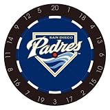 MLB San Diego Padres Bristle Dart Board With Darts And Flights