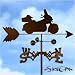 Outdoor Living : MOTORCYCLE - FULL DRESSED Weathervane