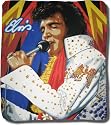 Elvis Presley "Vegas Gold" Oversized 50" x 60" Fleece Throw Blanket