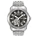 Bulova #96D103 Men's Stainless Steel Partial Skeleton Automatic Watch