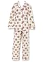Bedhead Red Snowflake Plus Size Flannel Pajama