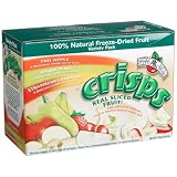 Brothers-ALL-Natural Variety Pack Crisps, Fuji Apple, Asian Pear, Strawberry/Banana, 24-Count  Bags