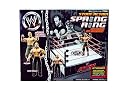 WWE Jakks Pacific Wrestling Stunt Action Spring Ring with John Cena and Shawn Michaels Action Figures